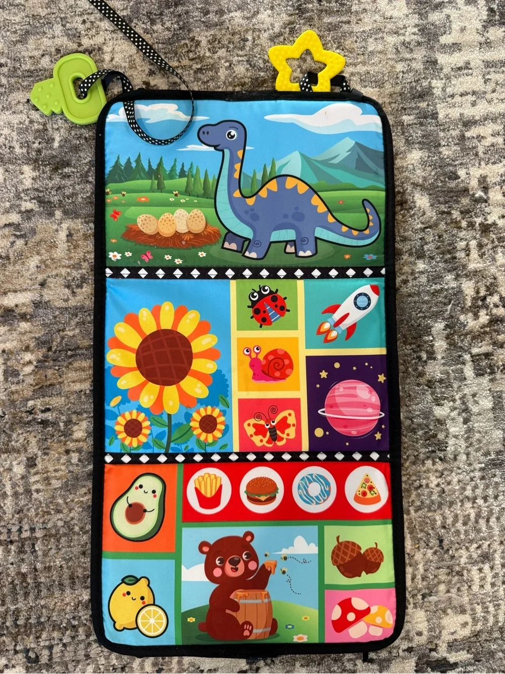 Tummy Time Mat and Mirror